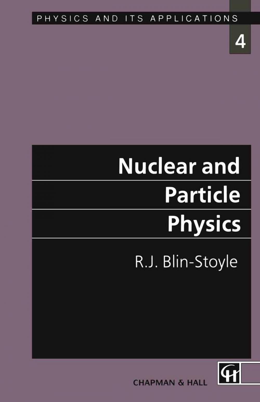 Big bigCover of Nuclear and Particle Physics