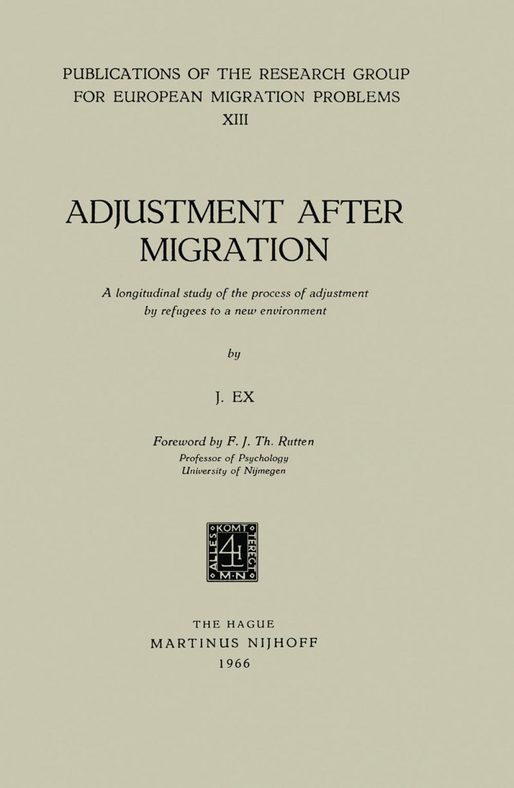 Big bigCover of Adjustment After Migration