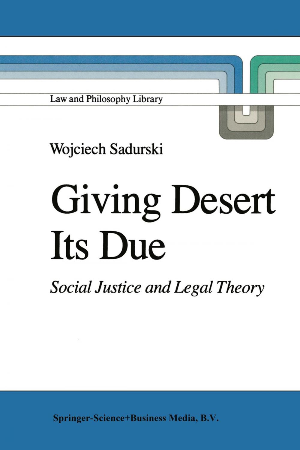 Big bigCover of Giving Desert Its Due