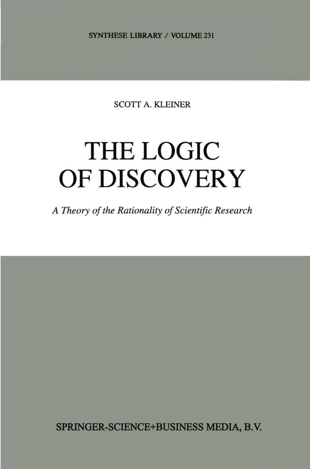 Big bigCover of The Logic of Discovery