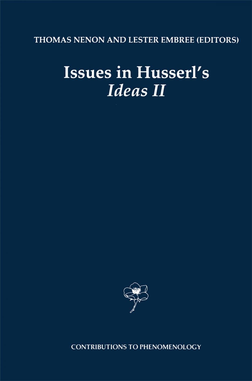 Big bigCover of Issues in Husserl’s Ideas II