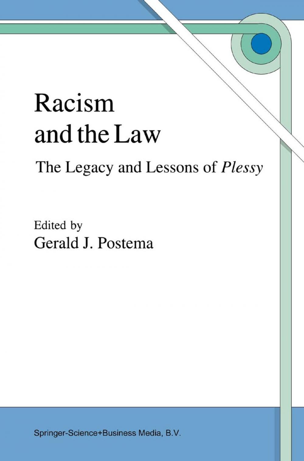 Big bigCover of Racism and the Law