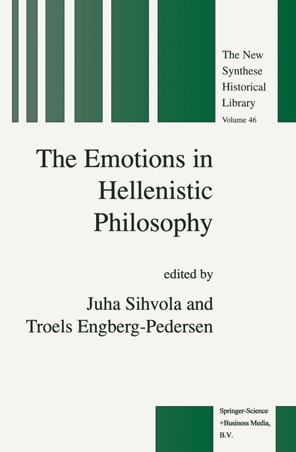 Big bigCover of The Emotions in Hellenistic Philosophy