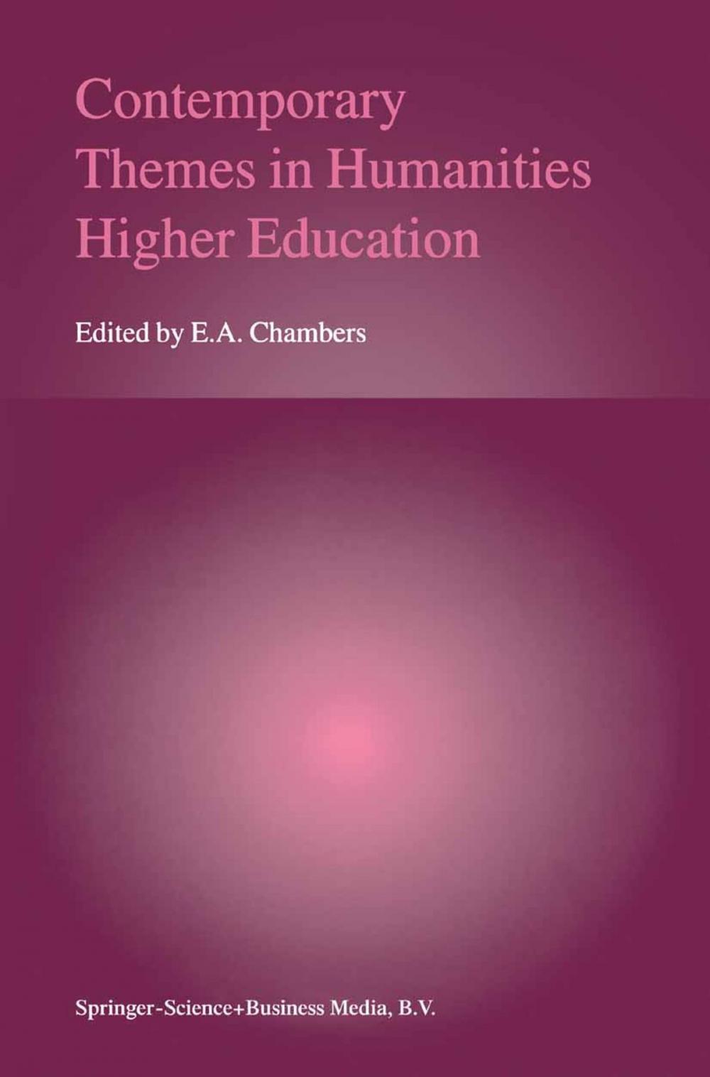 Big bigCover of Contemporary Themes in Humanities Higher Education