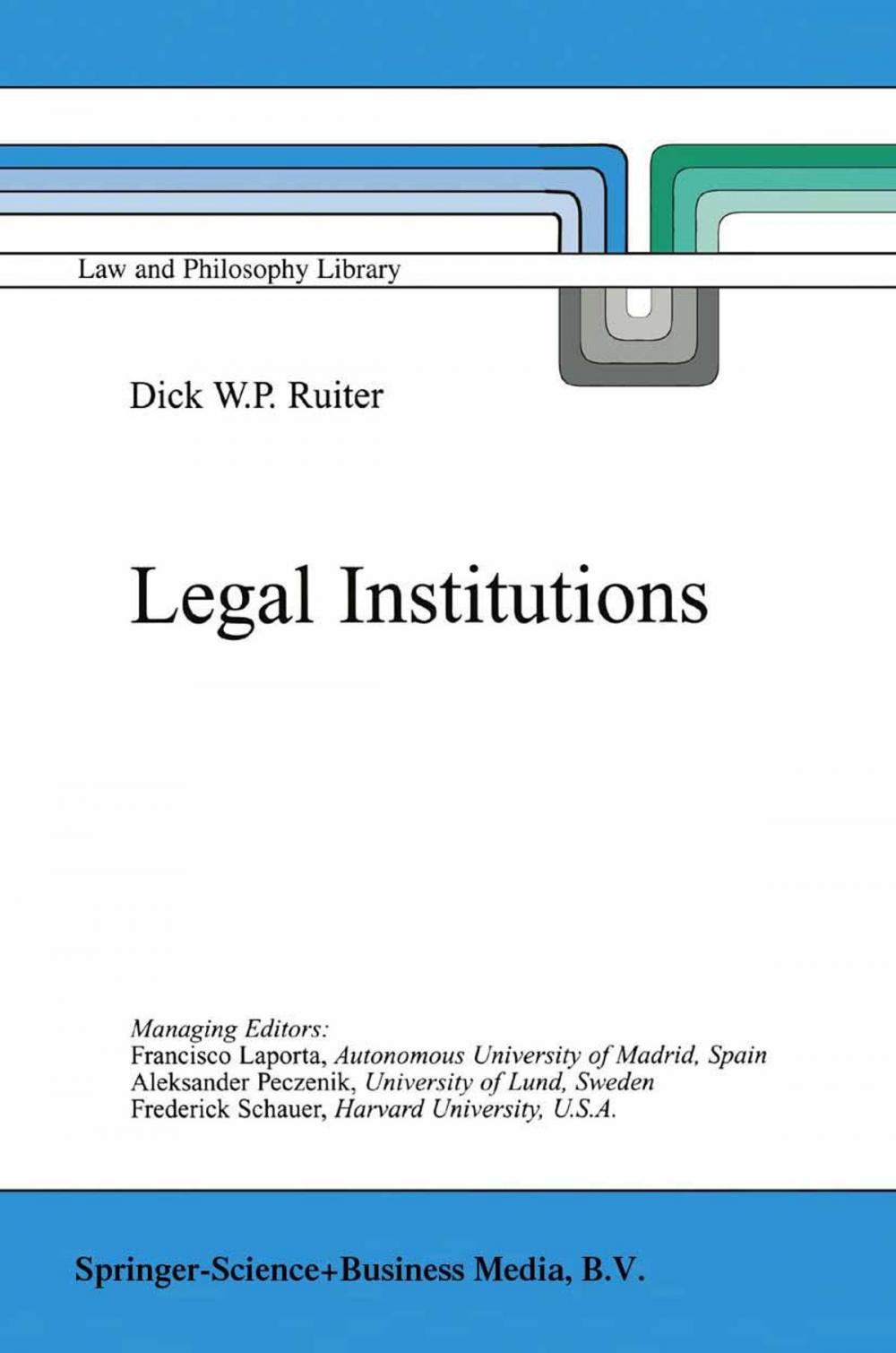 Big bigCover of Legal Institutions