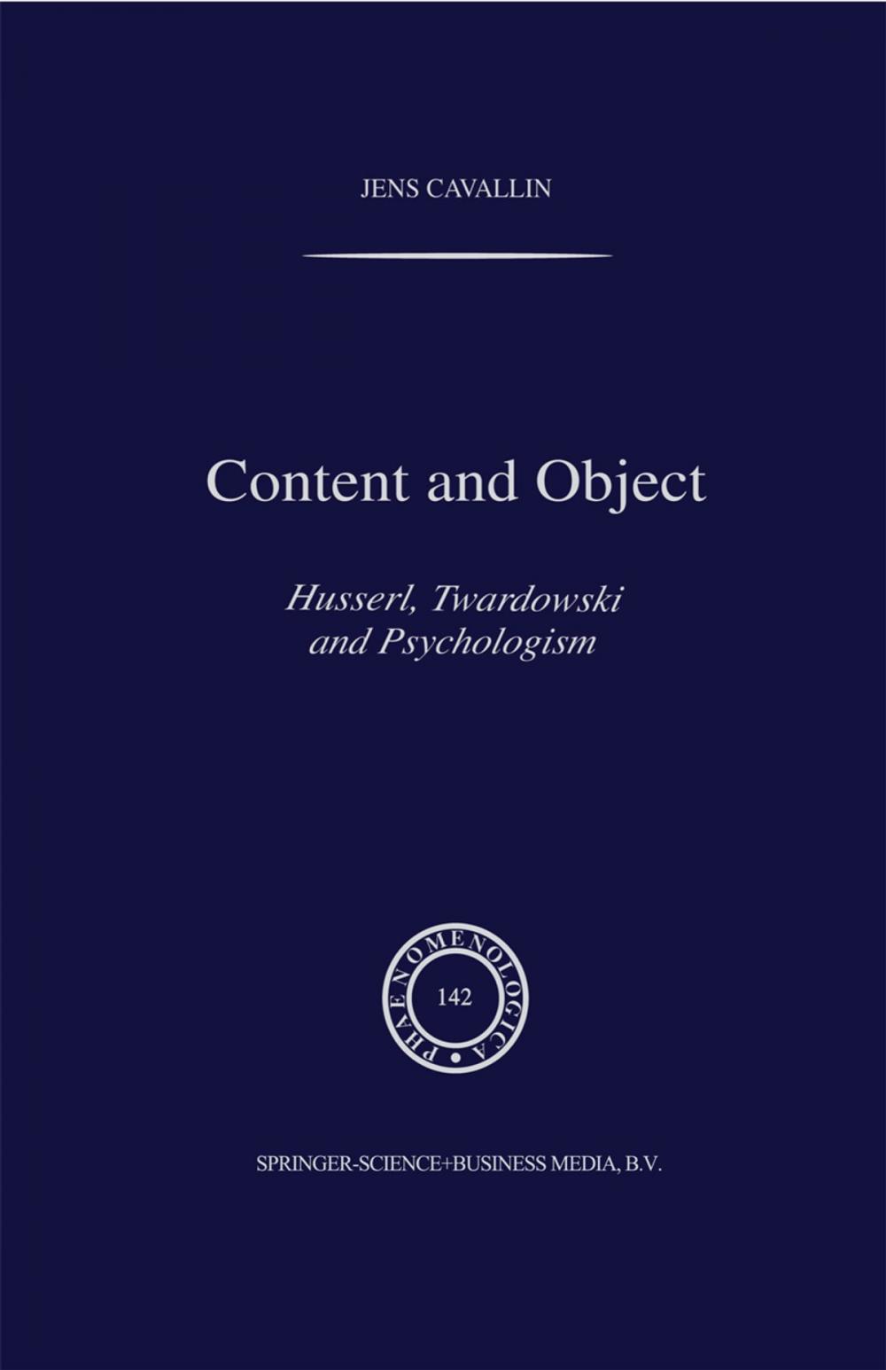 Big bigCover of Content and Object