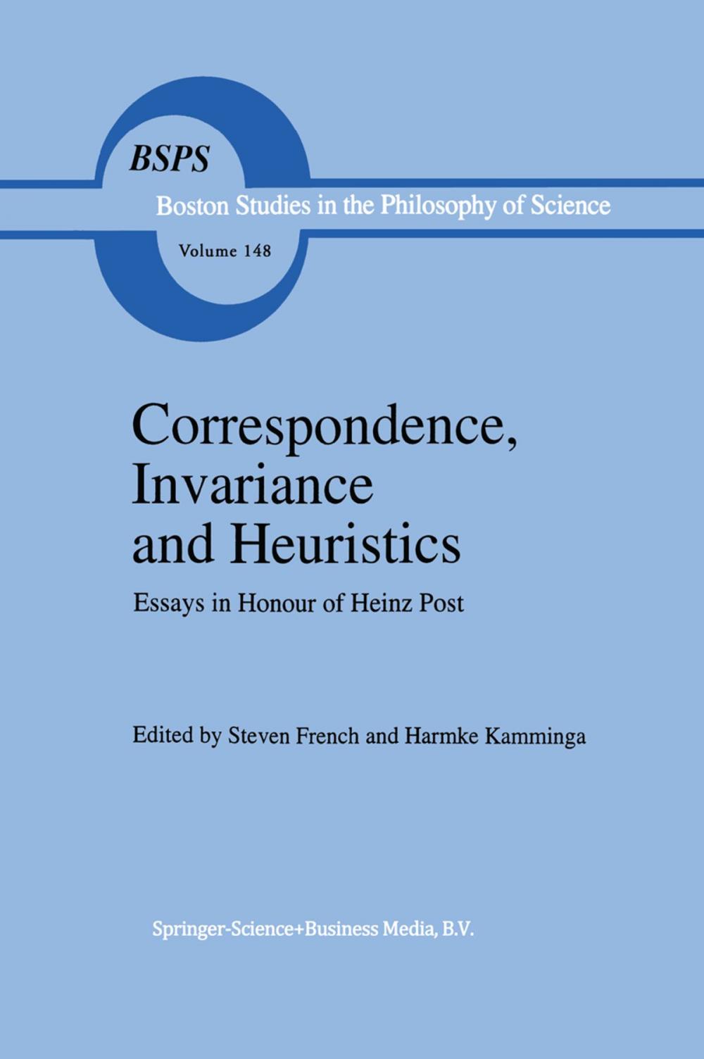 Big bigCover of Correspondence, Invariance and Heuristics