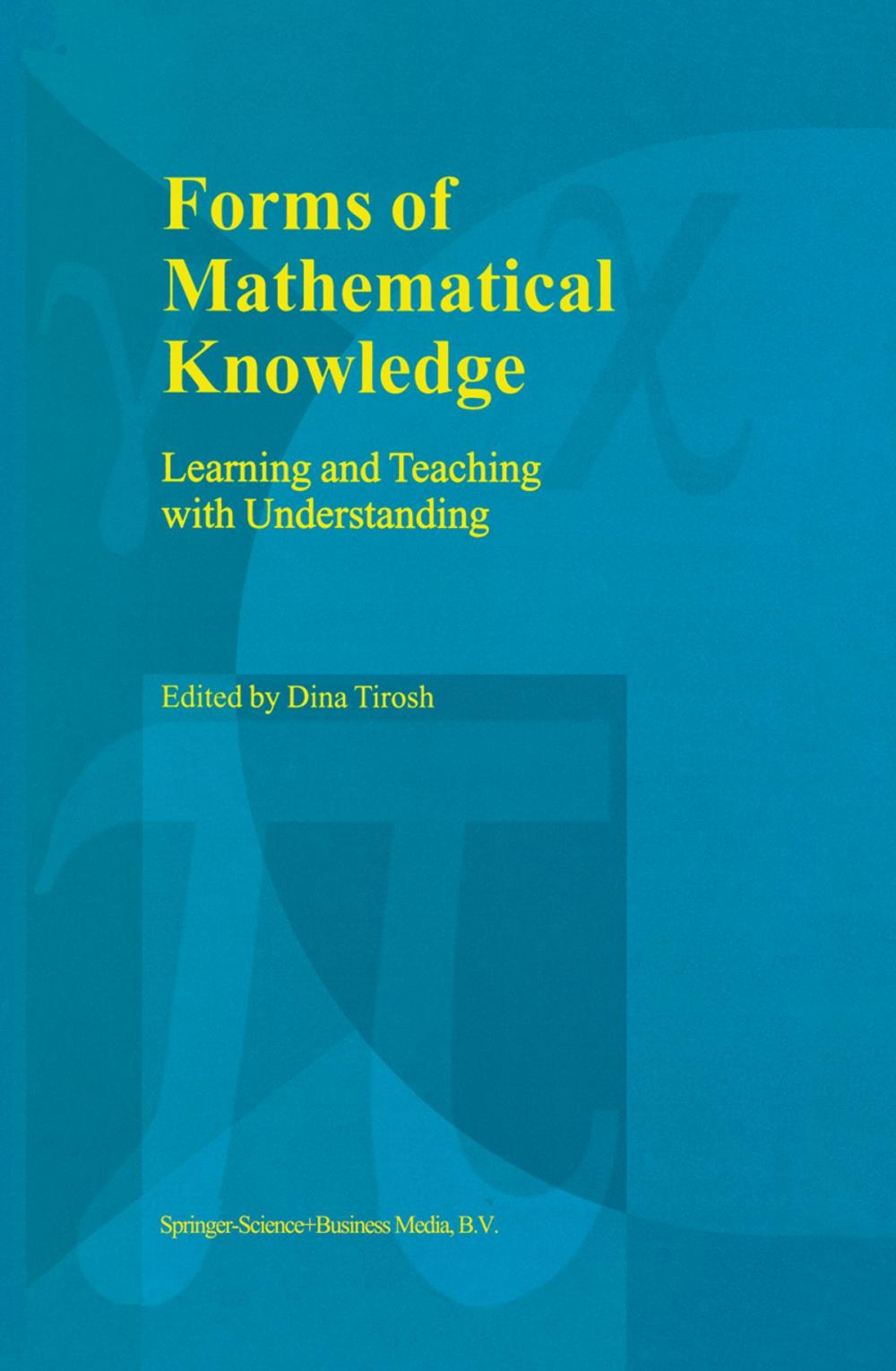 Big bigCover of Forms of Mathematical Knowledge