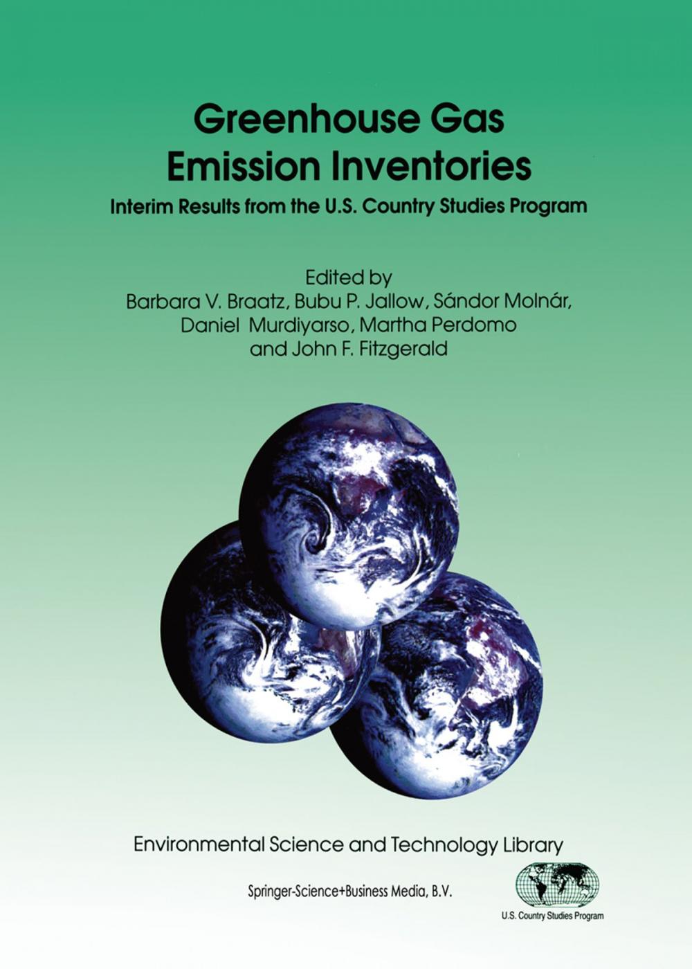 Big bigCover of Greenhouse Gas Emission Inventories