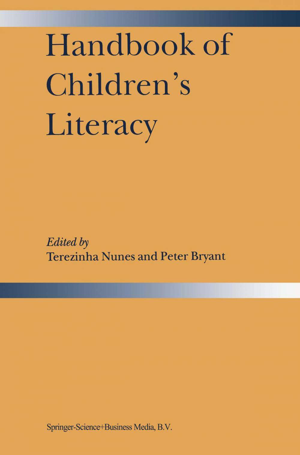 Big bigCover of Handbook of Children’s Literacy