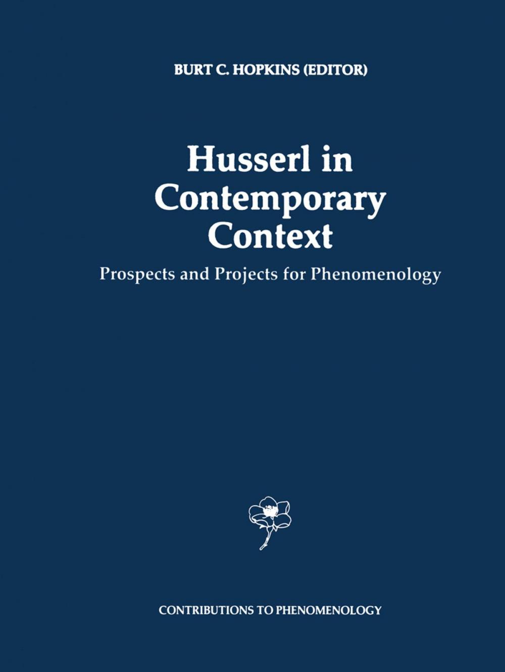 Big bigCover of Husserl in Contemporary Context