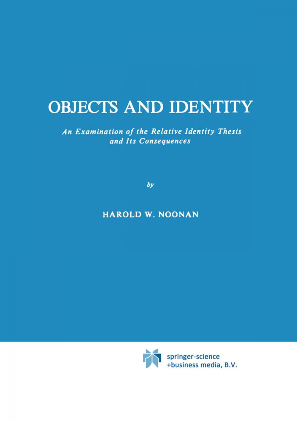 Big bigCover of Objects and Identity