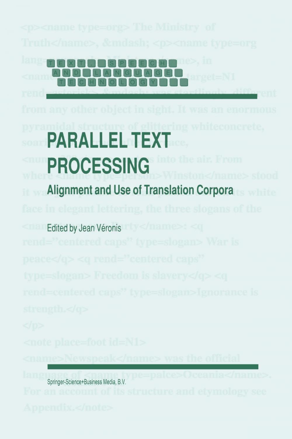 Big bigCover of Parallel Text Processing