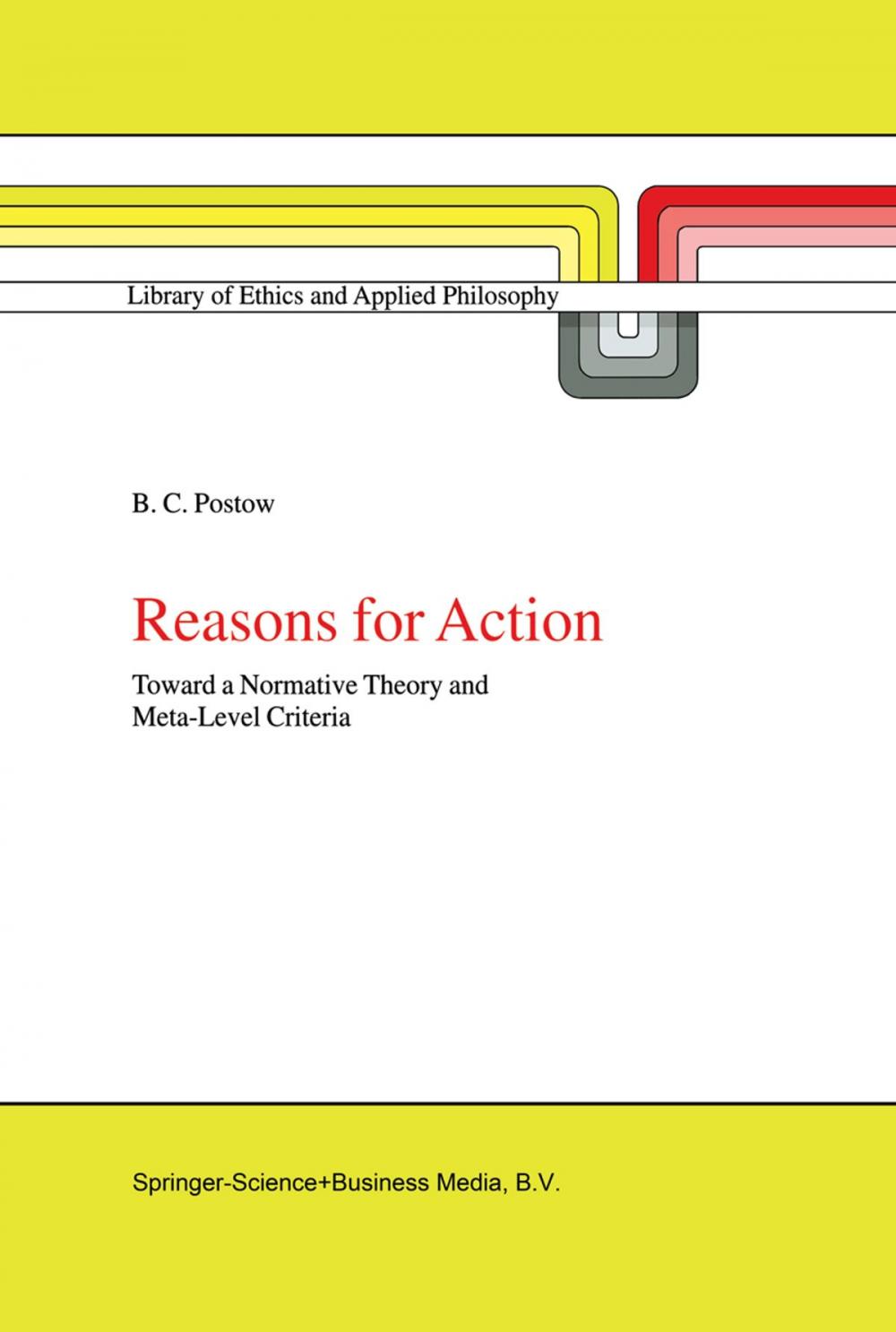 Big bigCover of Reasons for Action