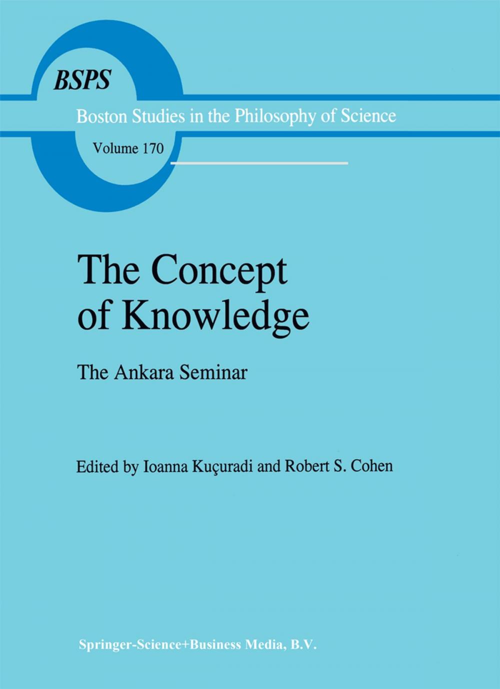 Big bigCover of The Concept of Knowledge