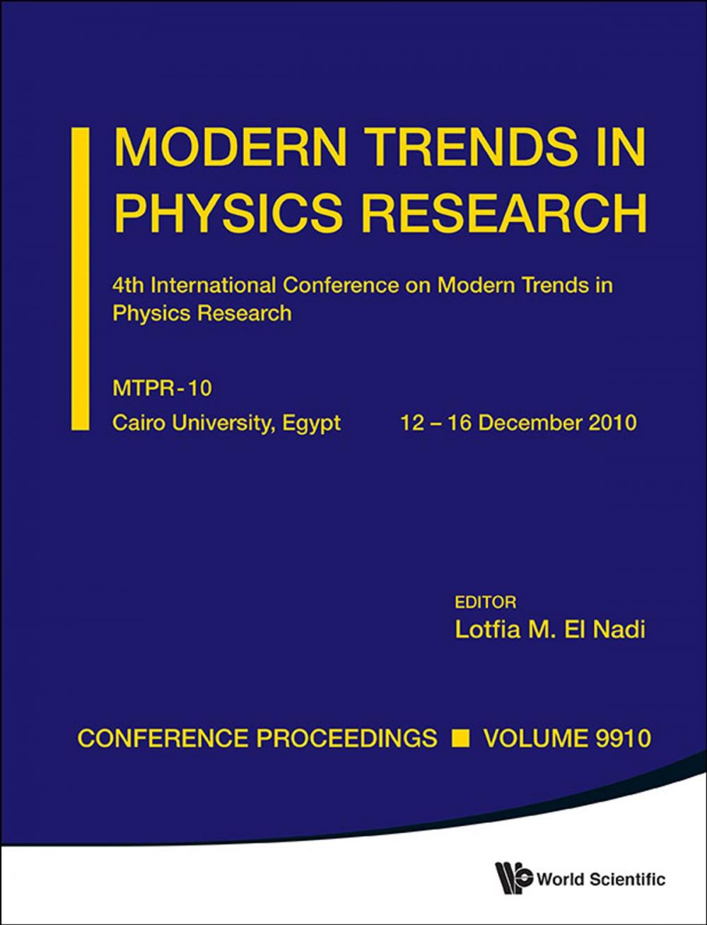 Big bigCover of Modern Trends in Physics Research