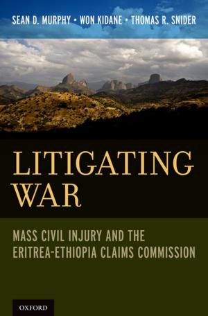Book cover of Litigating War
