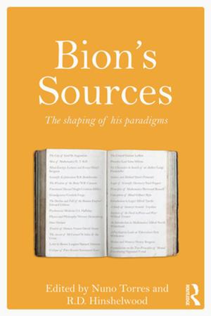 Cover of the book Bion's Sources by Walter R. Nord, Ann F. Connell