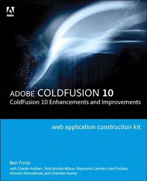 Cover of the book Adobe ColdFusion Web Application Construction Kit by Ben Forta, Pearson Education