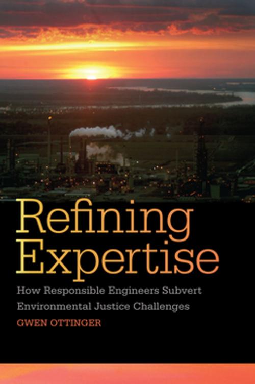 Cover of the book Refining Expertise by Gwen Ottinger, NYU Press