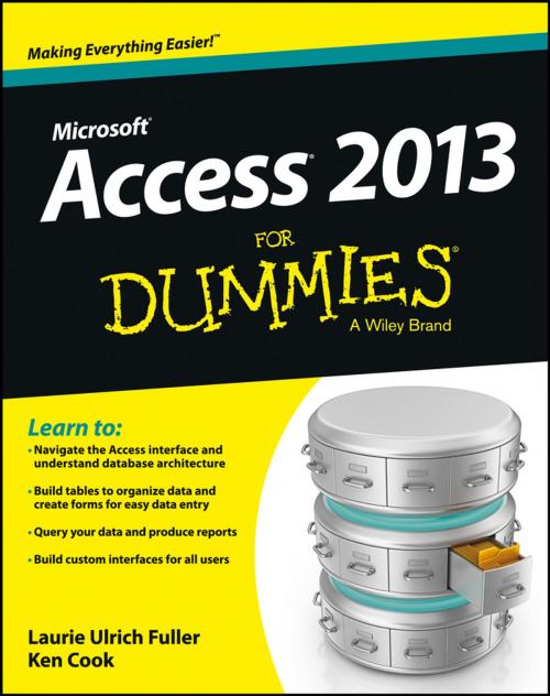 Cover of the book Access 2013 For Dummies by Ken Cook, Laurie A. Ulrich, Wiley