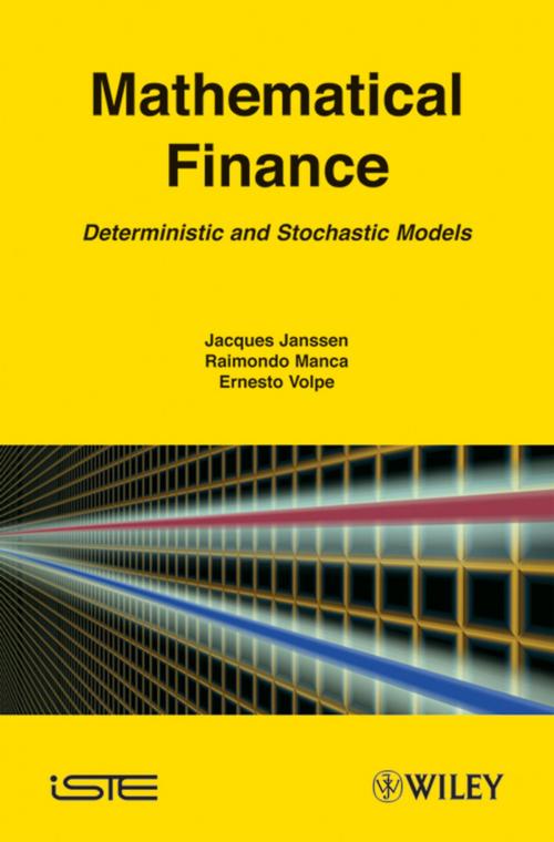 Cover of the book Mathematical Finance by Jacques Janssen, Raimondo Manca, Ernesto Volpe, Wiley