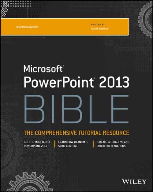 Cover of the book PowerPoint 2013 Bible by , Wiley