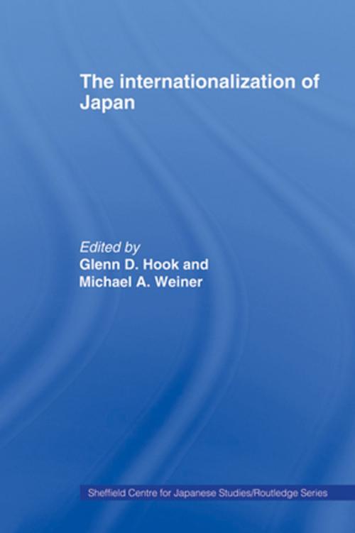 Cover of the book The Internationalization of Japan by , Taylor and Francis