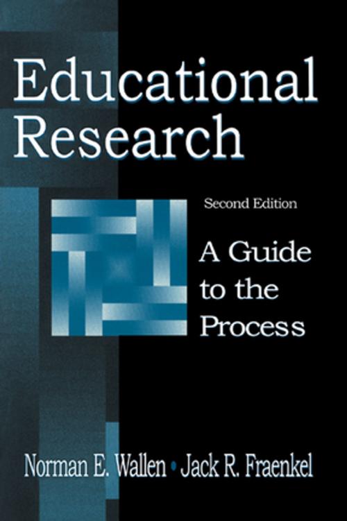 Cover of the book Educational Research by Norman E. Wallen, Jack R. Fraenkel, Taylor and Francis