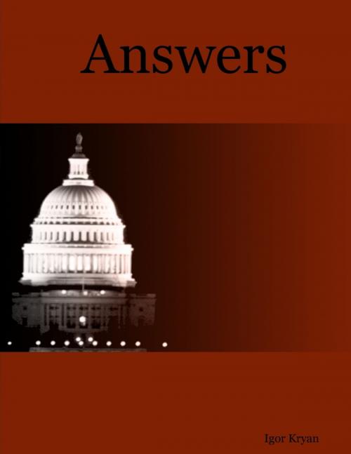 Cover of the book Answers by Igor Kryan, Lulu.com