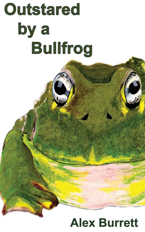 Cover of the book Outstared by a Bullfrog by Alex Burrett, Alex Burrett