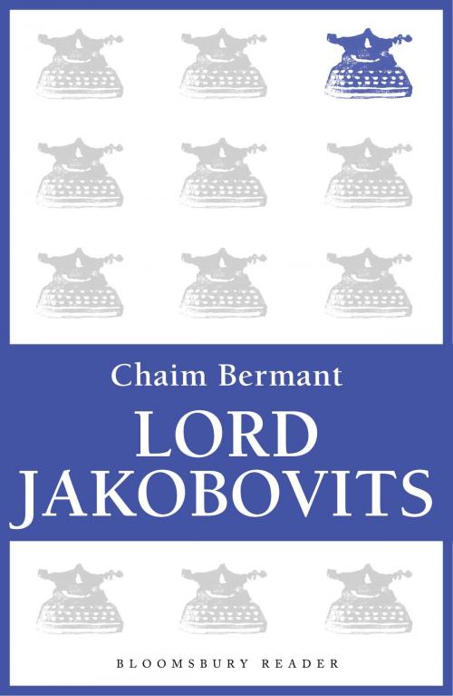 Cover of the book Lord Jakobovits by Chaim Bermant, Bloomsbury Publishing