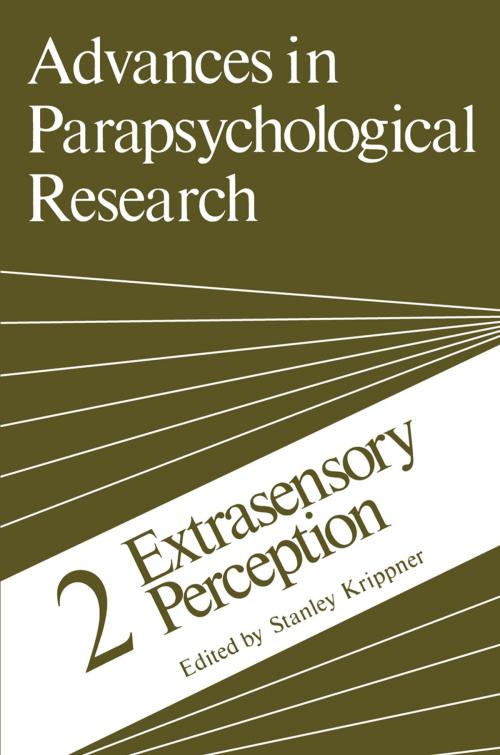 Cover of the book Advances in Parapsychological Research by , Springer US