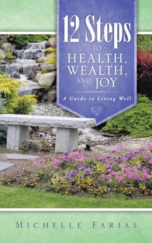 Cover of the book 12 Steps to Health, Wealth, and Joy by Michelle Farias, Trafford Publishing