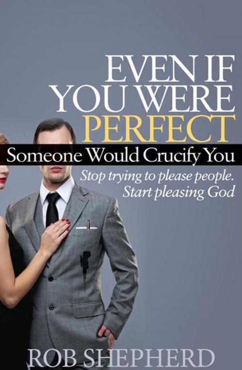 Cover of the book Even If You Were Perfect, Someone Would Crucify You by Rob Shepherd, Morgan James Publishing