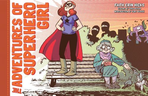 Cover of the book The Adventures of Superhero Girl by Faith Erin Hicks, Dark Horse Comics