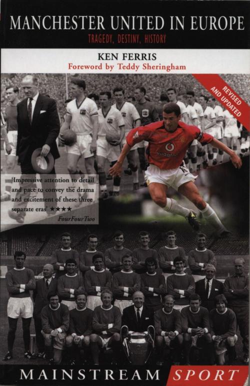 Cover of the book Manchester United in Europe by Ken Ferris, Mainstream Publishing