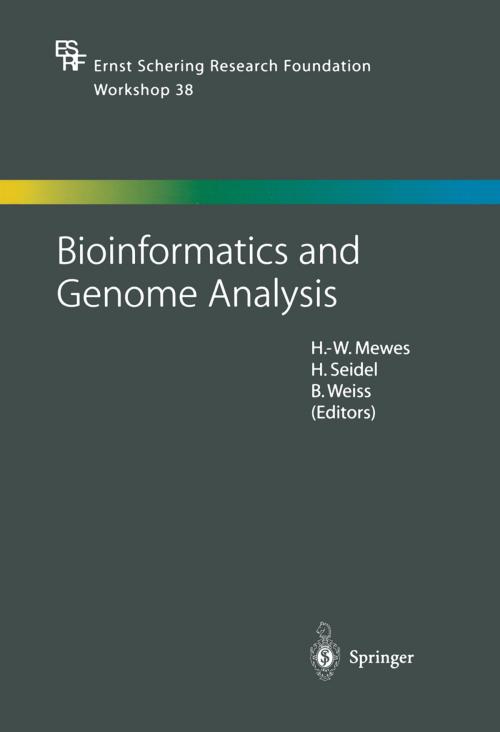 Cover of the book Bioinformatics and Genome Analysis by , Springer Berlin Heidelberg