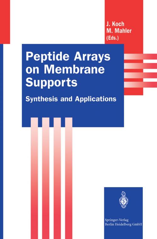 Cover of the book Peptide Arrays on Membrane Supports by , Springer Berlin Heidelberg