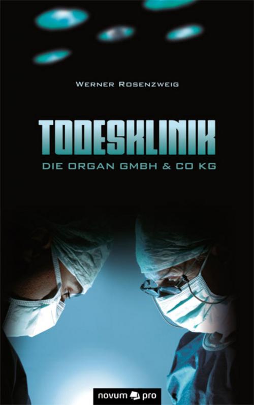 Cover of the book Todesklinik by Werner Rosenzweig, novum pro Verlag