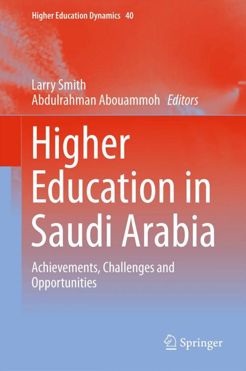 Cover of the book Higher Education in Saudi Arabia by , Springer Netherlands