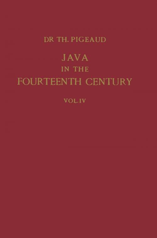 Cover of the book Java in the 14th Century by Theodore G.Th. Pigeaud, Springer Netherlands