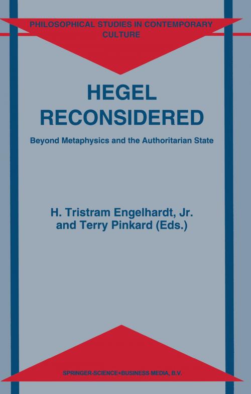 Cover of the book Hegel Reconsidered by , Springer Netherlands