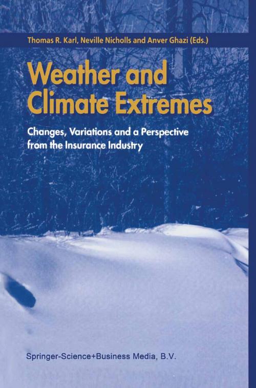 Cover of the book Weather and Climate Extremes by , Springer Netherlands