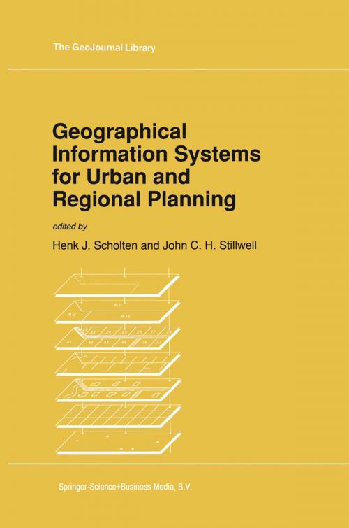 Cover of the book Geographical Information Systems for Urban and Regional Planning by , Springer Netherlands