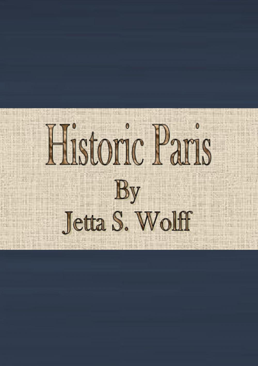 Big bigCover of Historic Paris