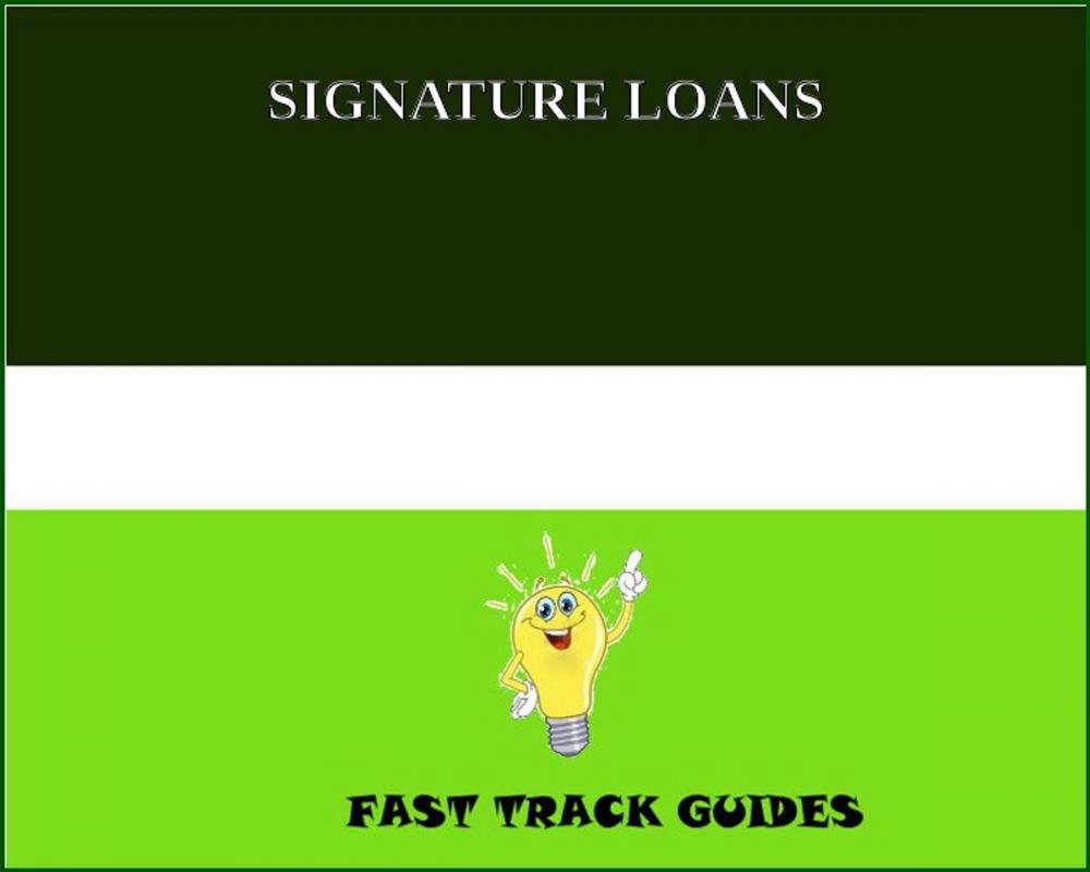 Big bigCover of SIGNATURE LOANS