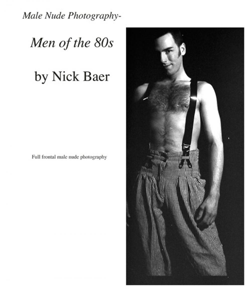 Big bigCover of Male Nude Photography- Men of the 80s