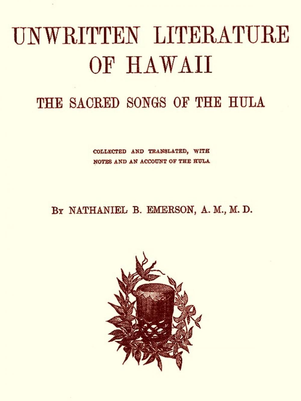 Big bigCover of Unwritten Literature of Hawaii