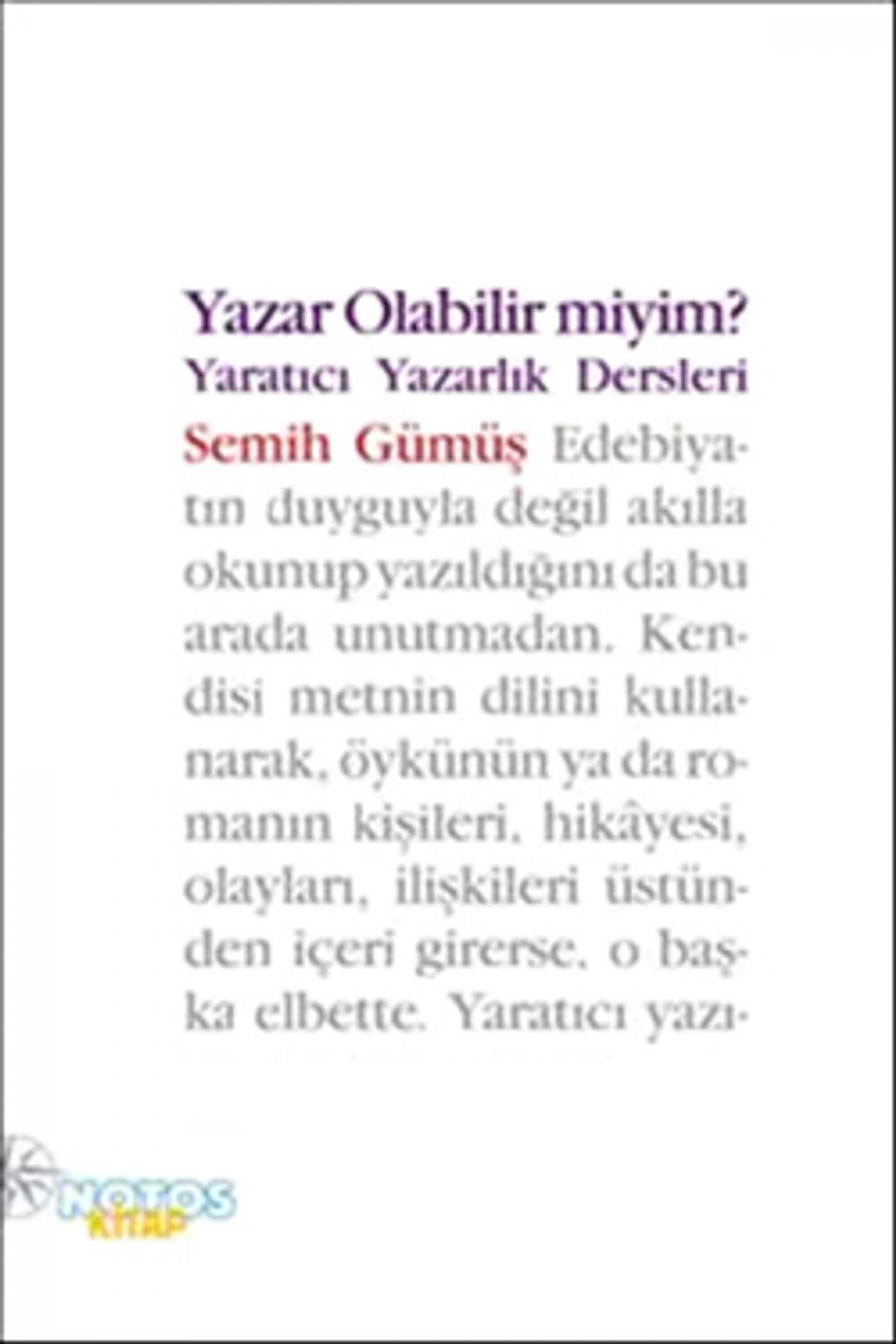 Big bigCover of Yazar Olabilir miyim?